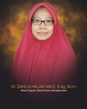 Dr. Dahlia Halia Mau, S.Ag., M.H.I
