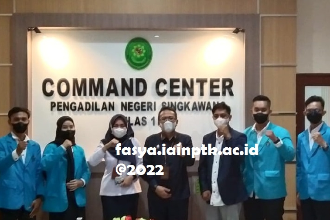 Tindaklanjuti kerjasama, Fakultas Syariah tempatkan mahasiswa peserta PKL di Pengadilan Negeri Singkawang.