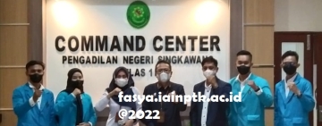 Tindaklanjuti kerjasama, Fakultas Syariah tempatkan mahasiswa peserta PKL di Pengadilan Negeri Singkawang.
