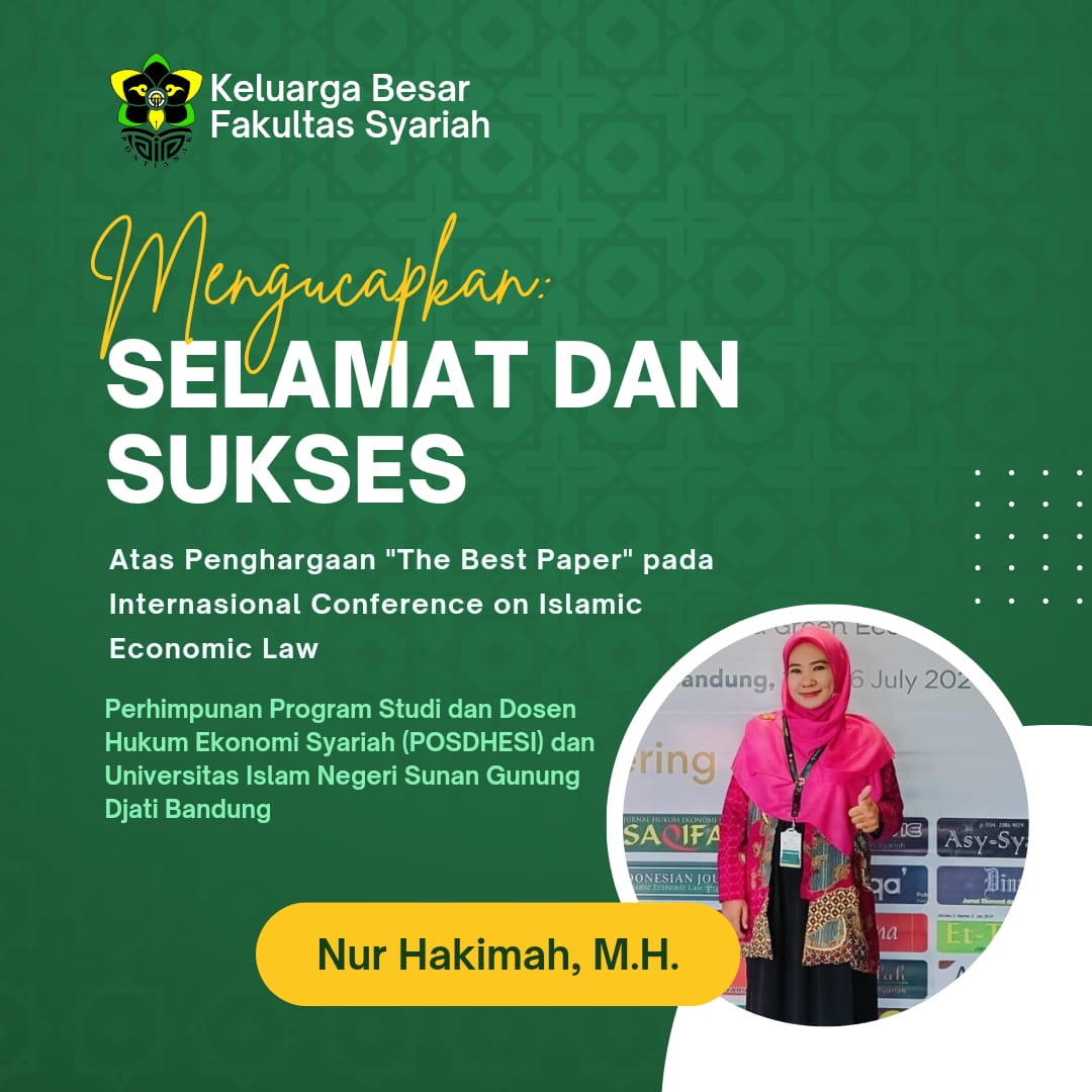 Dosen FASYA IAIN Pontianak Raih Best Paper di International Conference