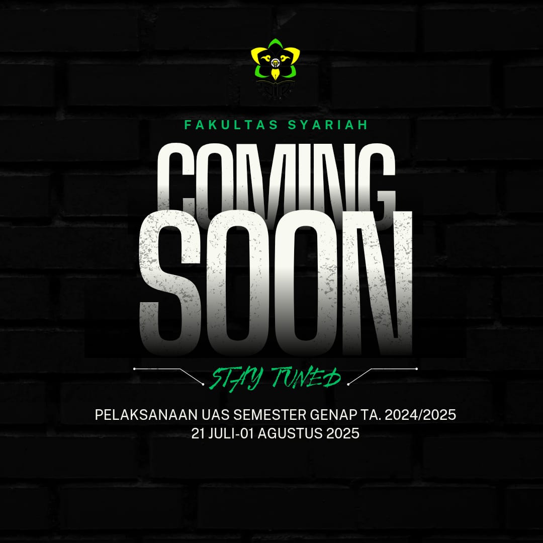 Segera Ujian Akhir Semester (UAS) Genap Fakultas Syariah