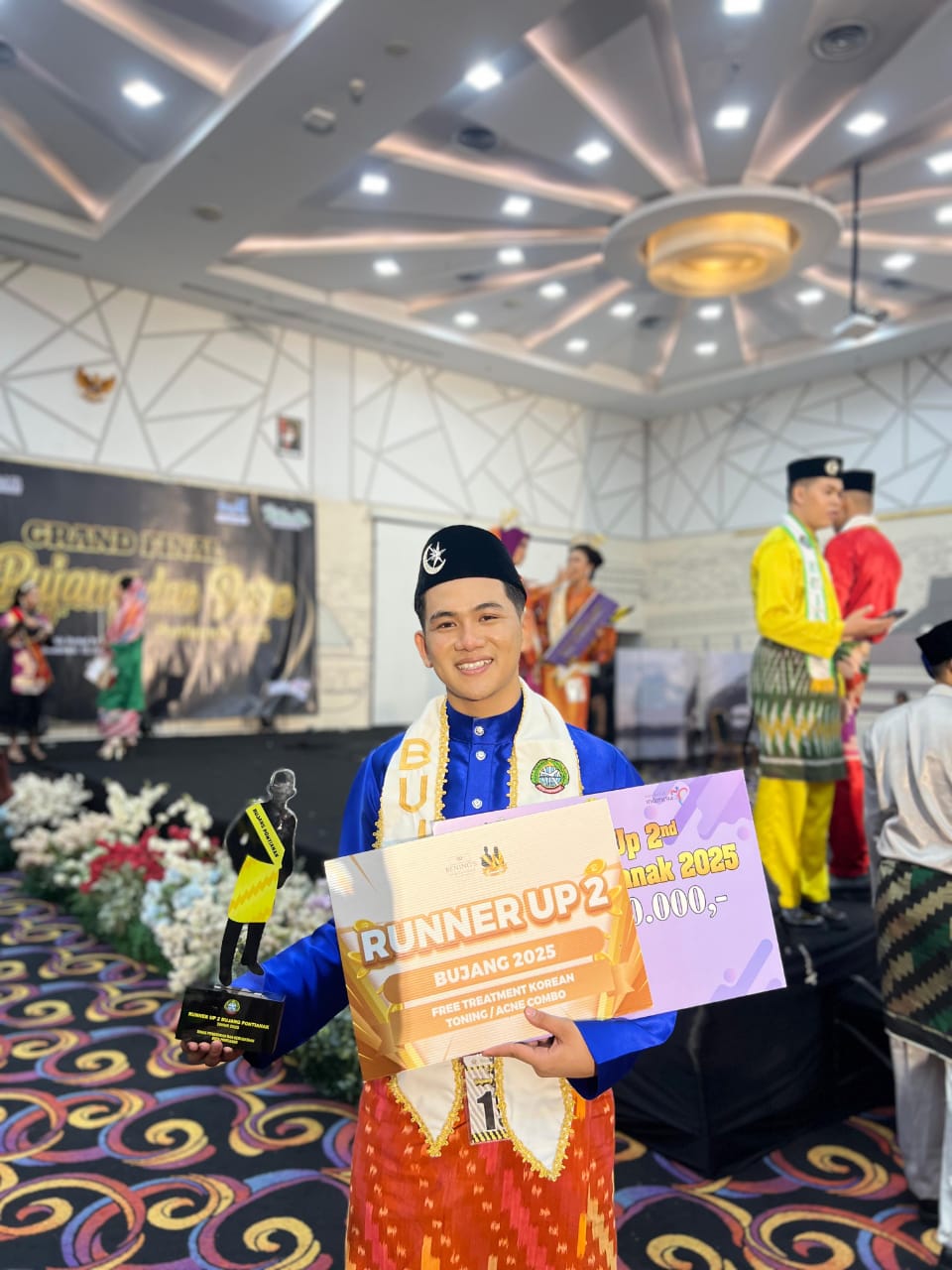 Mahasiswa HTN Fakultas Syariah Raih Posisi Runner Up Pada Ajang Pemilihan Bujang Dare 2025 Pontianak