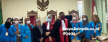 Meningkatkan Pengetahuan Pengadilan, Mahasiswa Semester 5 Hukum Ekonomi Syariah Berkunjung Ke Pengadilan Negeri Pontianak