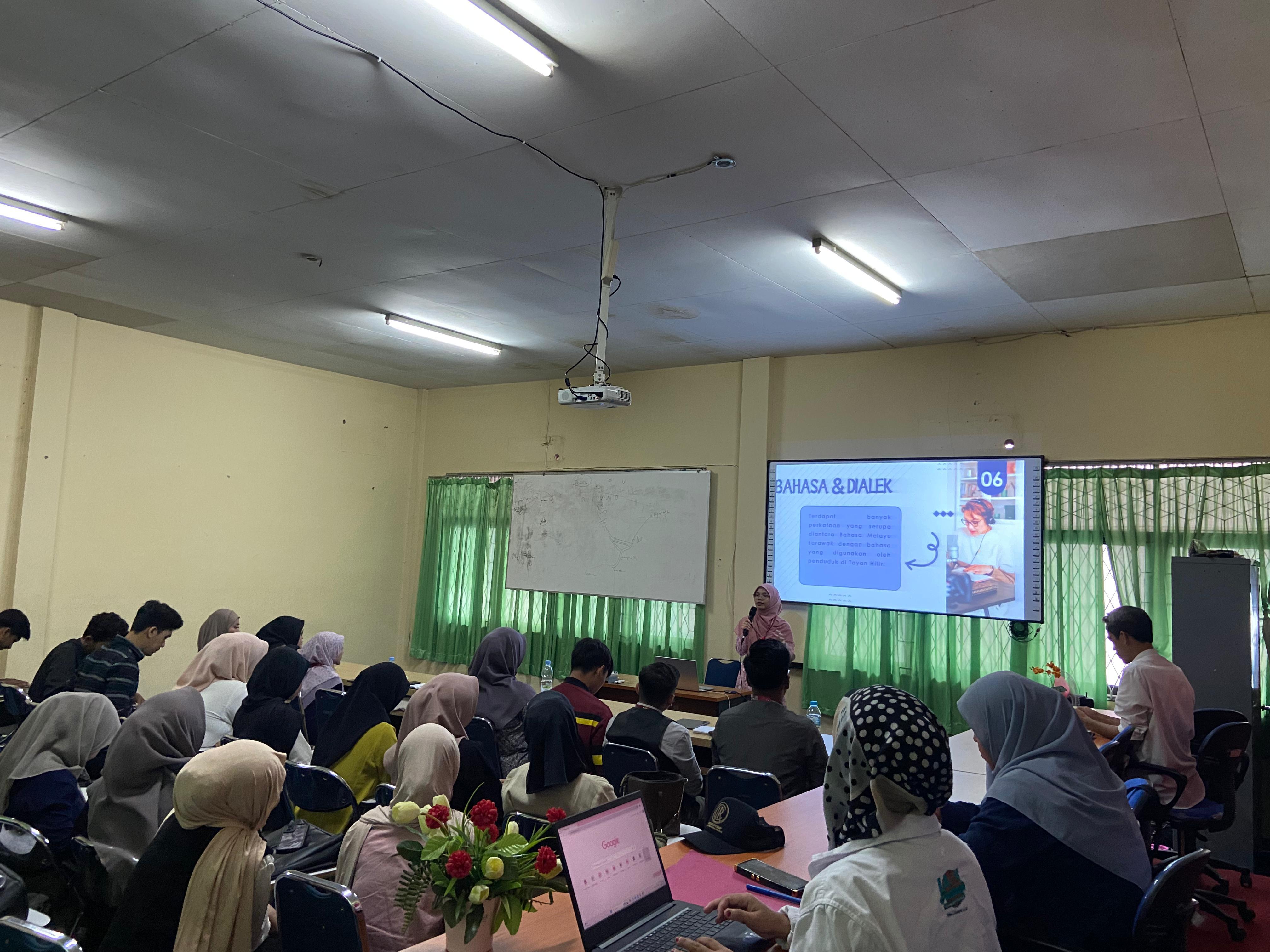 Prodi Hukum Ekonomi Syariah IAIN Pontianak Gelar Visiting Class Bersama Mahasiswa UNIMAS, Bahas Budaya Lokal Tayan Hilir