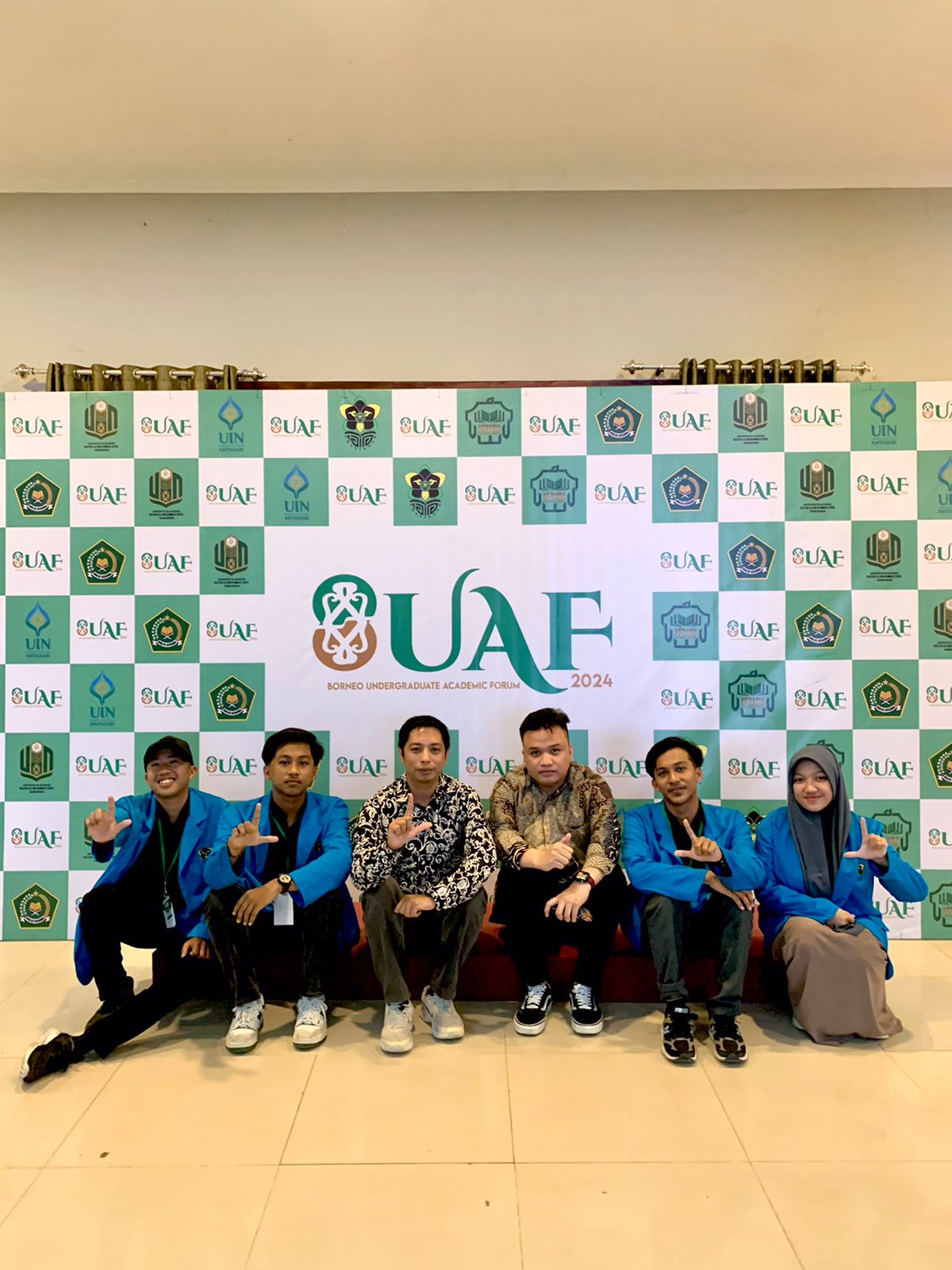 Empat mahasiswa fakultas syariah dari 36 Mahasiswa delegasi IAIN Pontianak Ikuti Pembukaan Borneo Undergraduate Academic Forum (BUAF) 8 th UINSI Samarinda