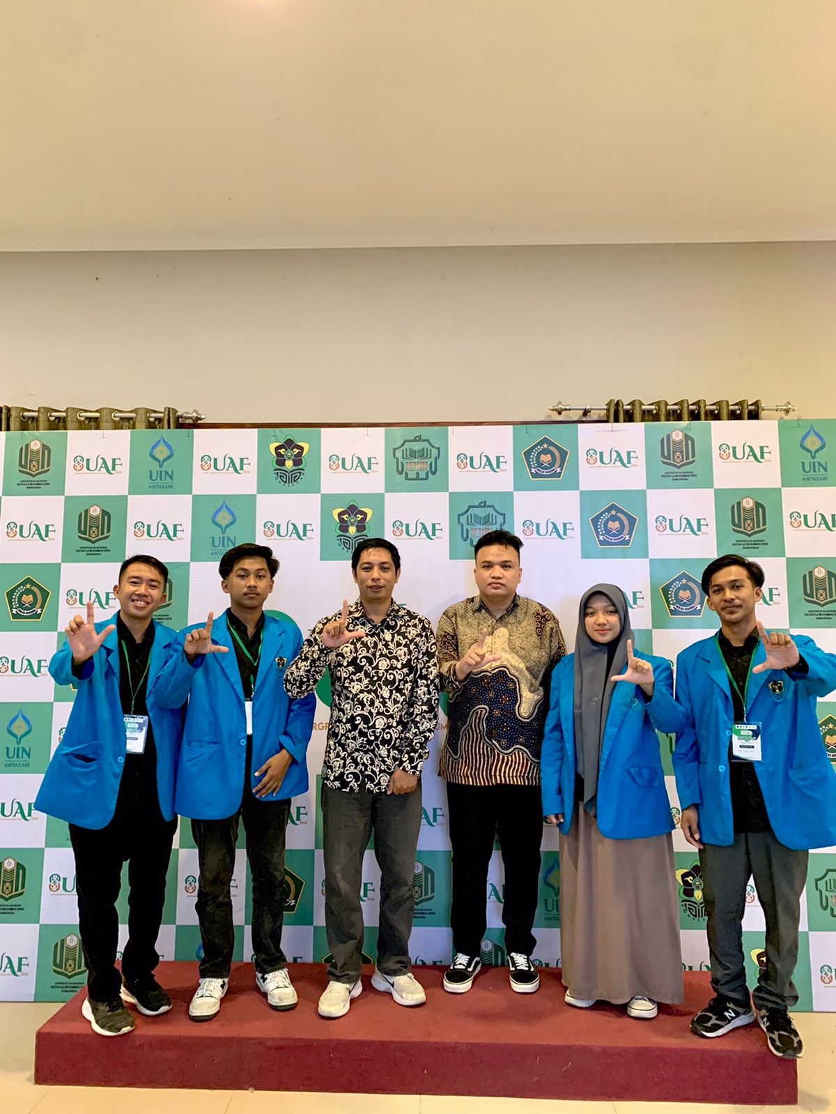 Empat mahasiswa fakultas syariah dari 36 Mahasiswa delegasi IAIN Pontianak Ikuti Pembukaan Borneo Undergraduate Academic Forum (BUAF) 8 th UINSI Samarinda