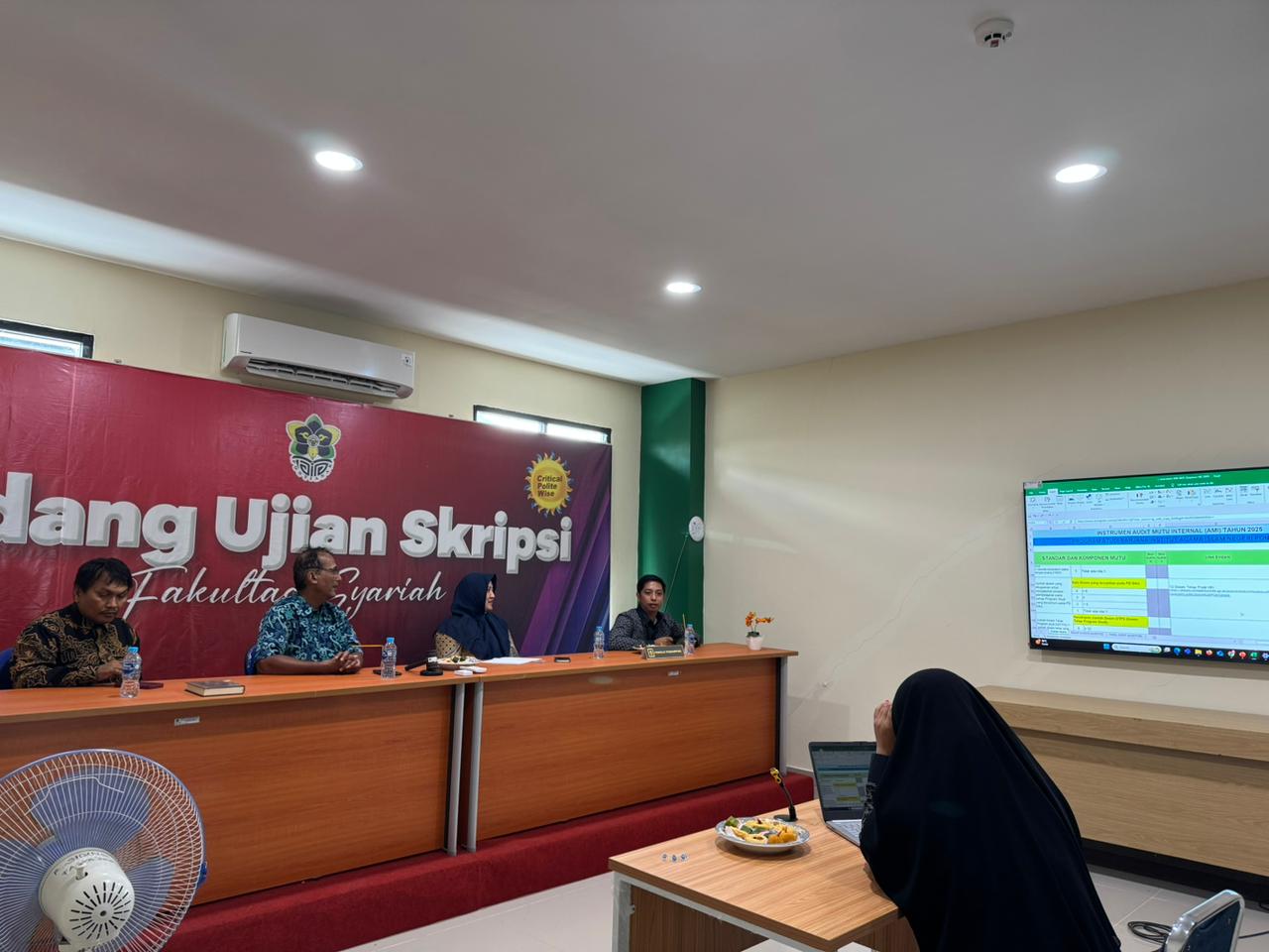 Prodi HKI Fakultas Syariah Jalani Audit Mutu Internal: Langkah Nyata Tingkatkan Kualitas Akademik